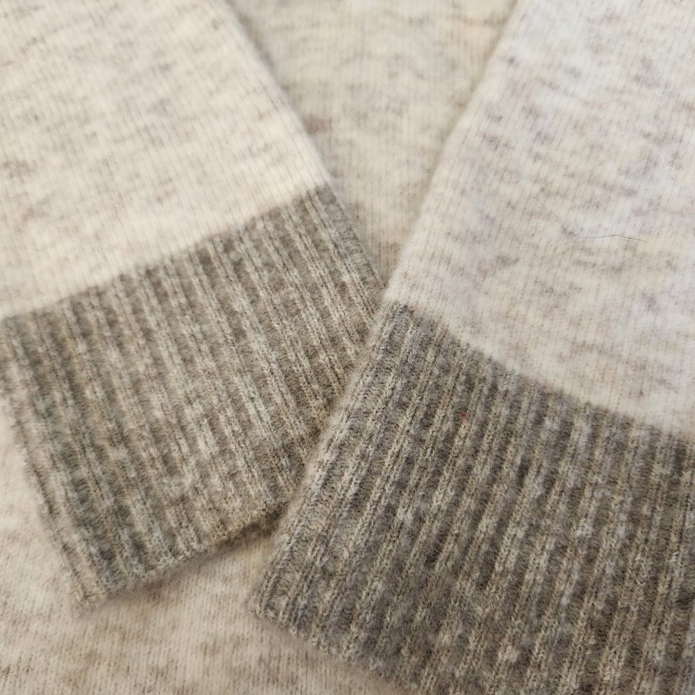 NWT Athleta Merino Blend Westlake Textured Cardigan Toasted Brown - Picture 9 of 14